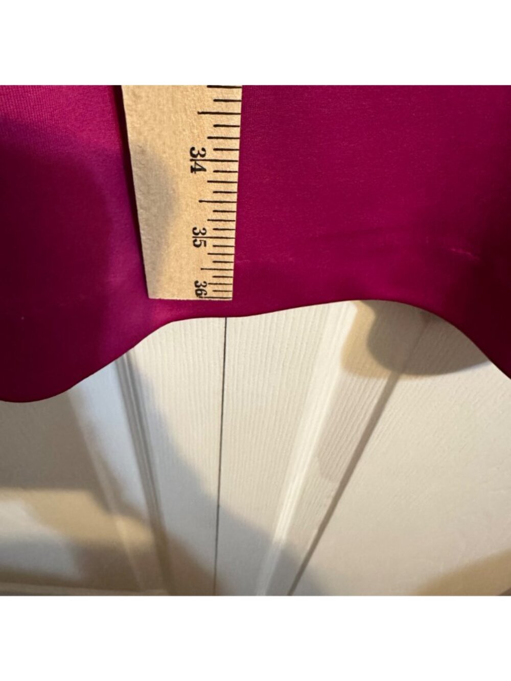 Shelby & Palmer Hot Pink Sleeveless Peplum Sheath Career Cocktail Dress Size 10 - Picture 5 of 11